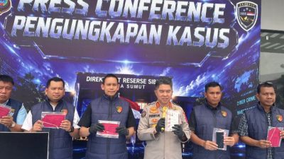 Polda Sumut Bongkar Scam Berkedok Nonton Film, Korban Dijanjikan Bonus hingga Puluhan Juta