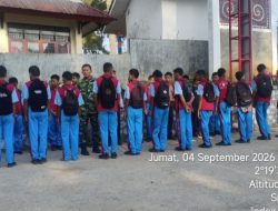 Babinsa Koramil 17/Balige Ajak Siswa SMKN 1 Balige Untuk Jauhi Narkoba 