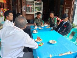 Babinsa Koramil 16/Laguboti Komsos Bersama Warga Masyarakat