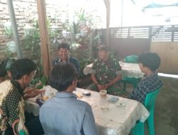 Babinsa Jalin Keakraban dengan Warga Binaan
