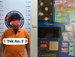 Satresnarkoba Polres Batu Bara Amankan Pria Berinisial F, Sita Sabu dan 21 Butir Ekstasi
