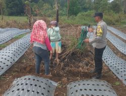 Edukasi dan Imbauan Digencarkan, Bhabinkamtibmas Ajak Warga Cegah Karhutla