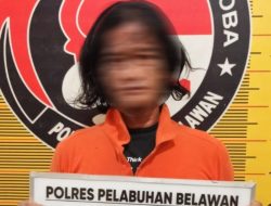 Sat Narkoba Polres Pelabuhan Belawan Tangkap Pengedar Sabu Di Desa Manunggal