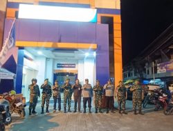 Patroli Gabungan Koramil 17/Balige, Polsek Balige dan Ormas Jaga Keamanan Wilayah Aman dan Kondusif 