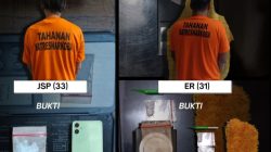 Komitmen Perangi Narkoba, Satresnarkoba Polres Binjai Tangkap Dua Pengedar Dan Amankan Barang Bukti Sabu