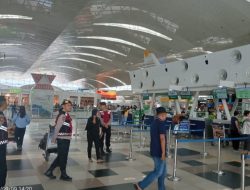 Kapolresta Deli Serdang terus pantau situasi Bandara Kualanamu Pasca Pembatalan Penerbangan, Situasi Tetap Aman Dan Kondusif