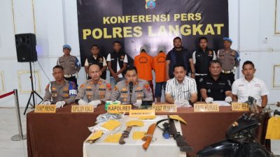Polisi Ungkap Kasus Pembunuhan di Kuala, Dua Terduga Pelaku Diamankan