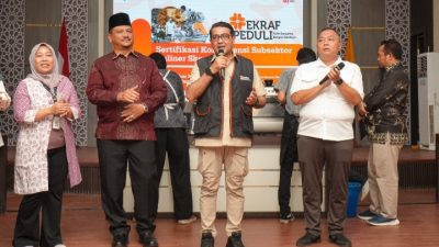 Kementerian Ekraf Cetak Barista Kompeten Bangkitkan Ekraf Aceh Tamiang