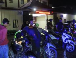 Dini Hari, Polres Samosir Sikat 17 Motor Knalpot Brong, Warga Medan, Tebing, Pematang Siantar hingga Samosir Kena Tilang