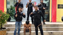 Tim Macan Polres Pelabuhan Belawan Terkam Pemuda Diduga Hendak Tawuran, Sita 4 Celurit