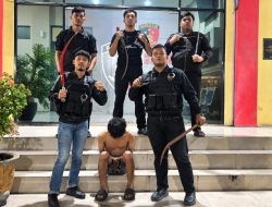 Tim Macan Polres Pelabuhan Belawan Terkam Pemuda Diduga Hendak Tawuran, Sita 4 Celurit