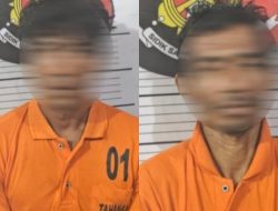 TV dan Tabung Gas Dicuri Saat Rumah Kosong, Dua Pelaku Dibekuk Polsek Hamparan Perak