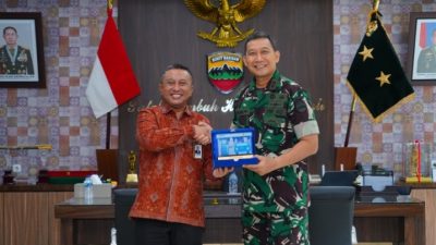 Pangdam I/BB Terima Audiensi PLN UID Sumut di Makodam I/BB