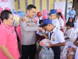 Kapolres Langkat Santuni Anak Yatim, Wujud Kepedulian Polri Untuk Masyarakat