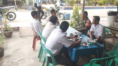 Babinsa Jalin Silaturahmi dan Hubungan Yang Harmonis dengan Warga Binaan 