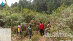 Babinsa Bersama Warga Aktif Lakukan Patroli Karhutla di Desa Aek Bolon Julu 