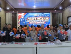 Polres Samosir Ungkap Sejumlah Kasus, dari Narkotika hingga Pembalakan Liar dan Pemerasan