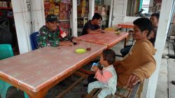 Babinsa Jalin Hubungan Yang Baik dan Harmonis Bersama Warga Melalui Komsos