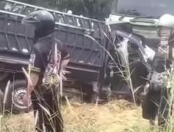 Daihatsu Pickup Tabrak Truk CPO di Tayan Hilir, Satu Orang Tewas di Tempat