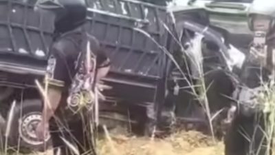 Daihatsu Pickup Tabrak Truk CPO di Tayan Hilir, Satu Orang Tewas di Tempat