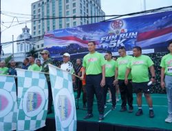Pangdam I/BB Lepas 20 Ribu Peserta Fun Run 5K HUT ke-81 TNI di Medan