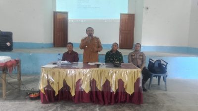 Sertu Bobi Tanjung Hadiri Rapat Pembubaran Panitia HUT RI ke 81 Tahun 2026 Tingkat Kecamatan Habinsaran 