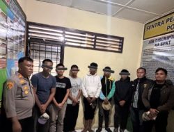 Enam Remaja Diamankan Bawa Sajam dan Molotov, Diduga Hendak Tawuran di Surbakti