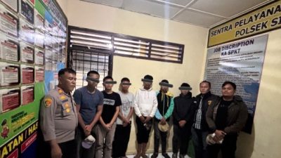 Enam Remaja Diamankan Bawa Sajam dan Molotov, Diduga Hendak Tawuran di Surbakti
