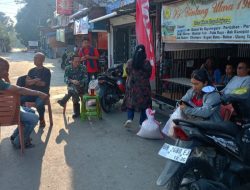 Babinsa Koramil 16/Laguboti Jalin Kebersamaan dengan Warga Binaan