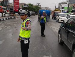 Strong Point Pagi, Upaya Polres Humbahas Wujudkan Lalu Lintas Aman dan Lancar