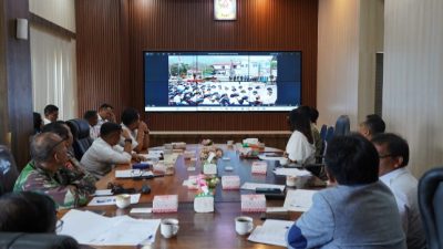 Kesbangpol Toba Gelar Rapat Persiapan Upacara Peringatan Hari Kesaktian Pancasila