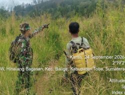 Babinsa Bersama Perangkat Desa Aktif Lakukan Monitoring dan Patroli Karhutla 