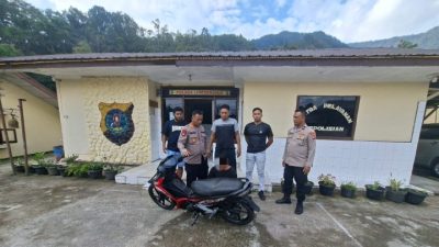 Polsek Lumban Julu Ungkap Kasus Pencurian Motor, Terduga Pelaku Berhasil Diamankan di Laguboti 
