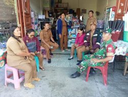 Bincang Santai Babinsa Komsos Bersama Warga Binaan di Warung Kopi 