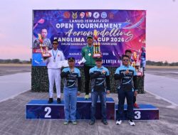 Beradu di Angkasa, Berprestasi untuk Negeri: Open Tournament Aeromodelling Panglima TNI Cup Tahun 2026 Resmi Ditutup