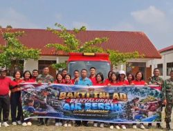 Bakti TNI AD, Kodim 0210/TU Salurkan Bantuan Air Bersih Secara Serentak 