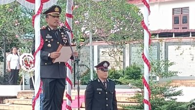 Kapolres Toba Pimpin Upacara Hari Kesaktian Pancasila 2026 di Kabupaten Toba 