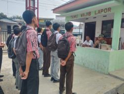 Serda O Simanjuntak Berikan Pembinaan dan Motivasi kepada Siswa SMKN 1 Balige