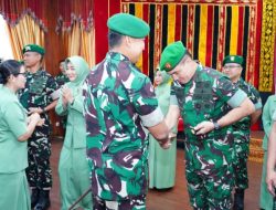 Pangdam I/BB: Kenaikan Pangkat Prajurit Harus Diiringi Rasa Syukur dan Rendah Hati