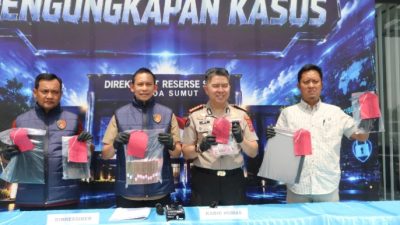 Ditressiber Polda Sumut Bongkar Jaringan Judi Online, Dua Orang Jadi Tersangka