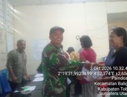 Babinsa Hadiri Penyaluran BLT-DD TA 2026 di Paindaon Balige