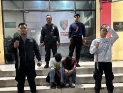 Respon Pengaduan Call Center 110,Tim Macan Amankan Dua Remaja Terkait Tawuran di Maden Lama