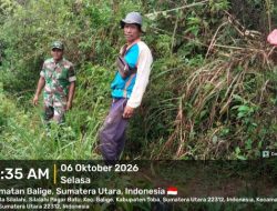 Babinsa Bersama Warga Rutin Gelar  Patroli Karhutla di Desa Sibodiala