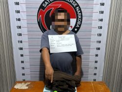 Pengedar Narkoba Ancam Polisi dengan Cangkul di Rumahnya di Balige, Sempat Terjadi Pergumulan