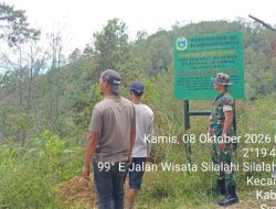 Babinsa Koramil 17/Balige Bersama Warga Rutin Gelar Patroli Karhutla 