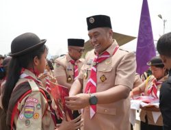 Bupati Toba Tekankan Penguatan Karakter Generasi Muda di Hari Pramuka ke-65