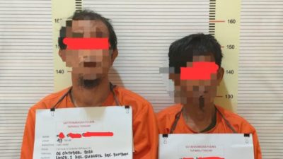 Polres Tapteng Tangkap Dua Terduga Pengedar Sabu di Sarudik