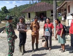 Babinsa Bersama Bhabinkamtibmas Terus Aktif Lakukan Patroli dan Sosialisasi Pencegahan Karhutla 