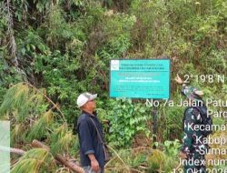 Babinsa Koramil 17/Balige Bersama Warga Aktif Lakukan Patroli Pencegahan Karhutla 