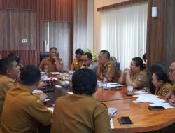 Sekda Toba Pimpin Rakor Persiapan Kunjungan Kerja Bupati ke Silaen